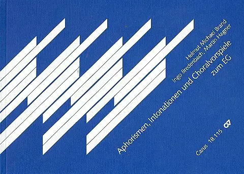 Cover: 9790007075910 | Aphorismen, Intonationen und Choralvorspiele EG I | Hagner | Buch