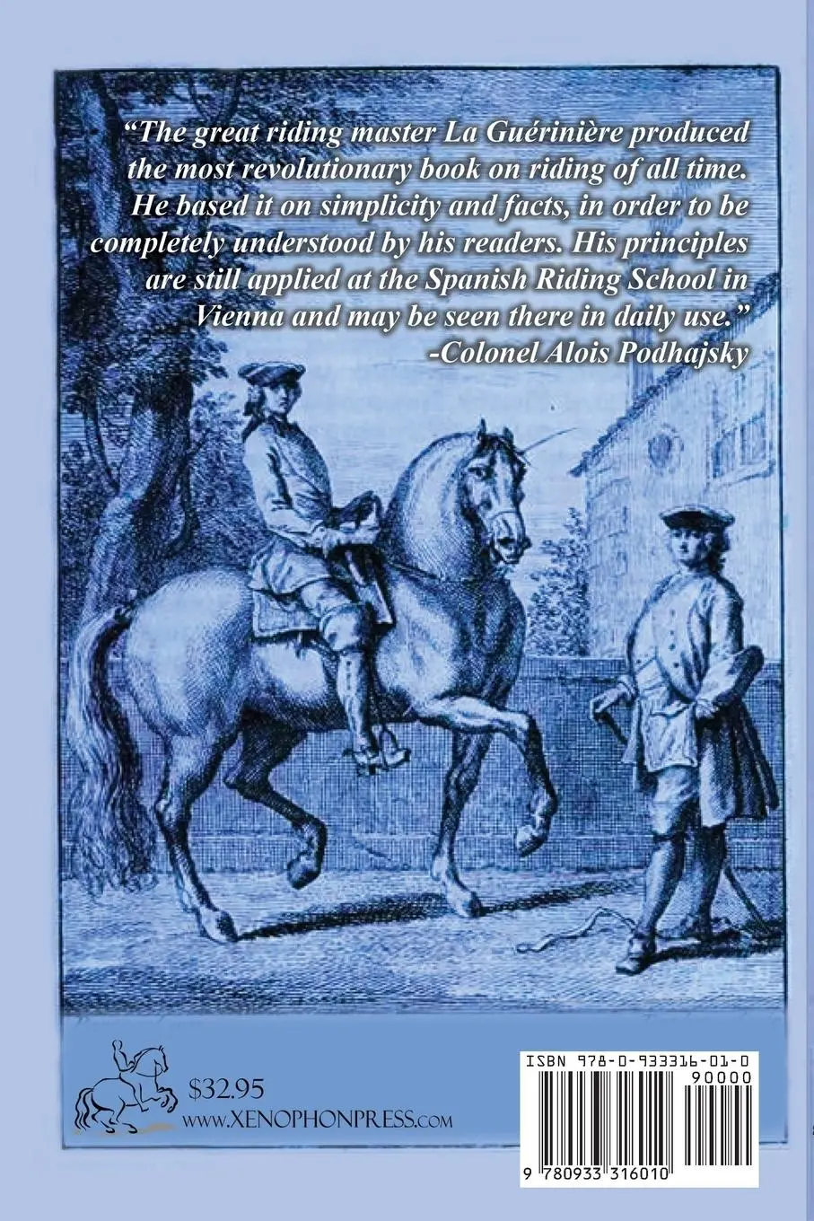 Rückseite: 9780933316010 | Ecole de Cavalerie | Francois Robichon De La Gueriniere | Taschenbuch