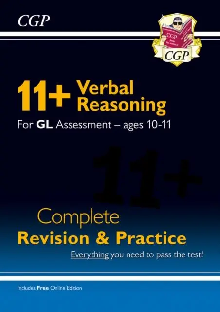 Cover: 9781789086010 | 11+ GL Verbal Reasoning Complete Revision and Practice - Ages 10-11...