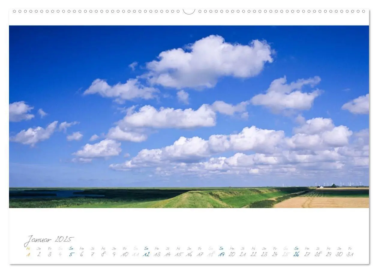 Bild: 9783435666010 | Am Meer (Wandkalender 2025 DIN A2 quer), CALVENDO Monatskalender