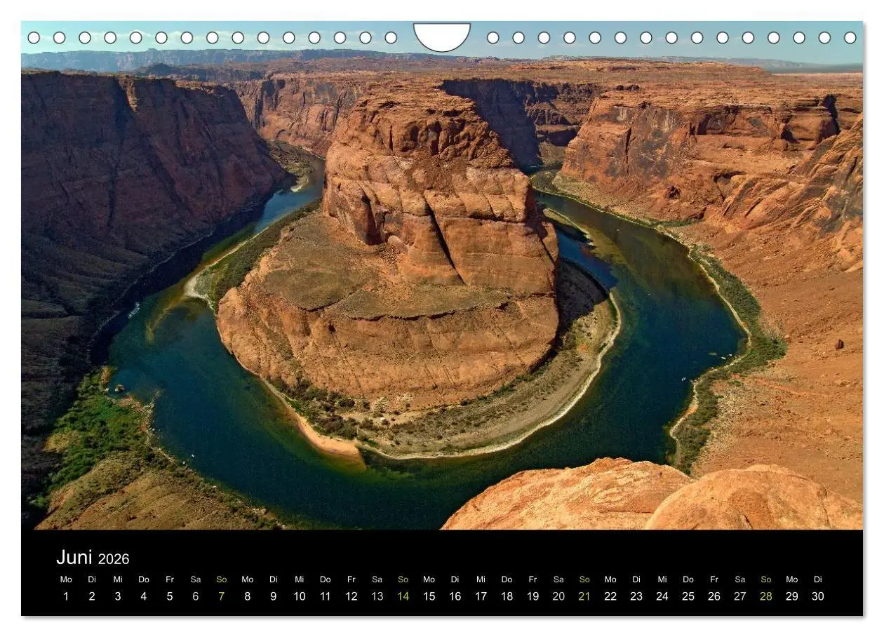 Bild: 9783516156010 | USA - Grandioser Südwesten (Wandkalender 2026 DIN A4 quer),...