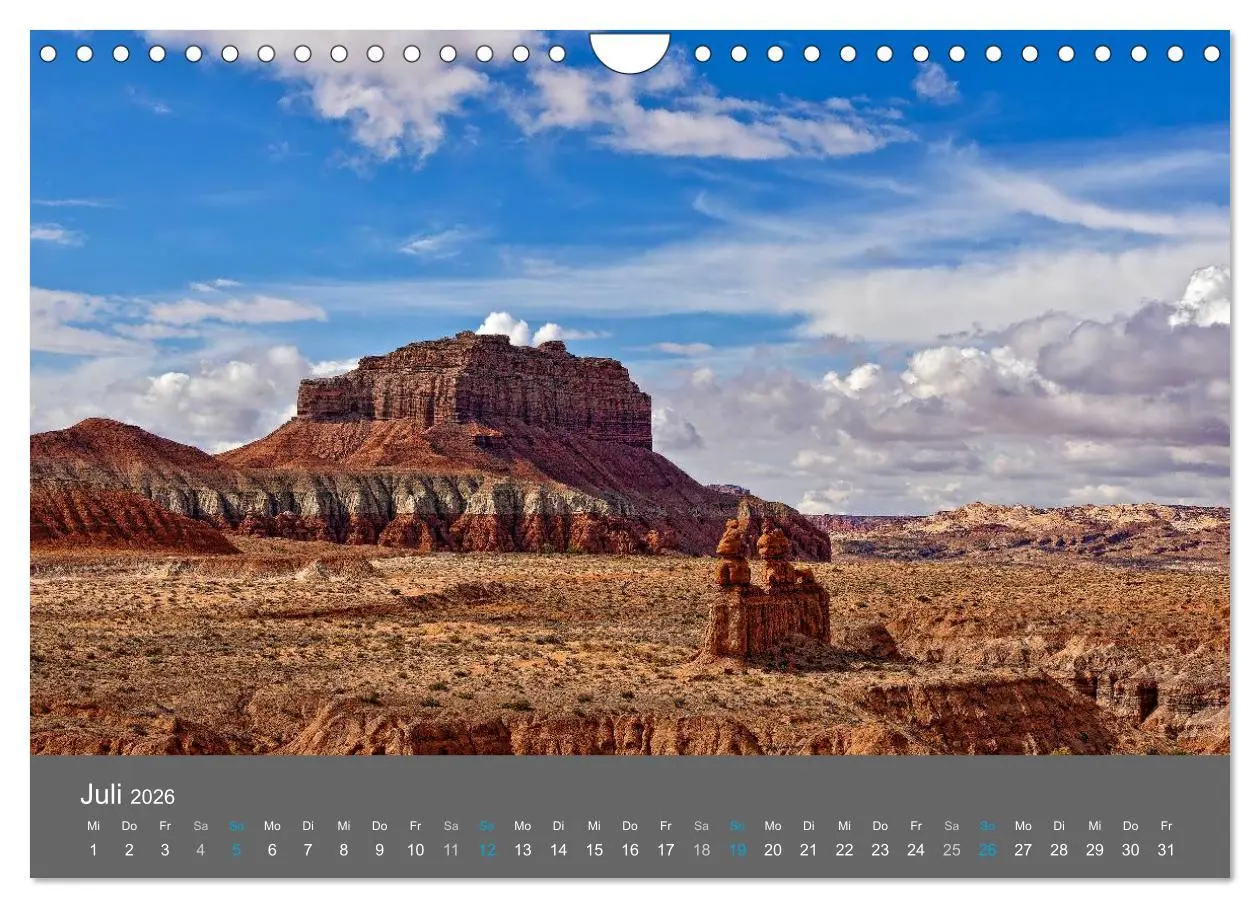 Bild: 9783516156010 | USA - Grandioser Südwesten (Wandkalender 2026 DIN A4 quer),...