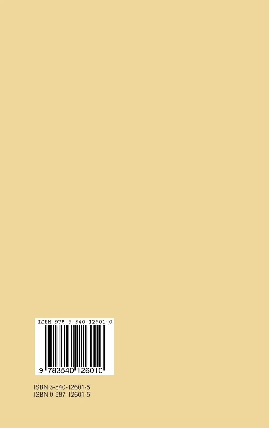 Rückseite: 9783540126010 | Allgemeiner Teil des Bürgerlichen Rechts | Werner Flume | Buch | 1983