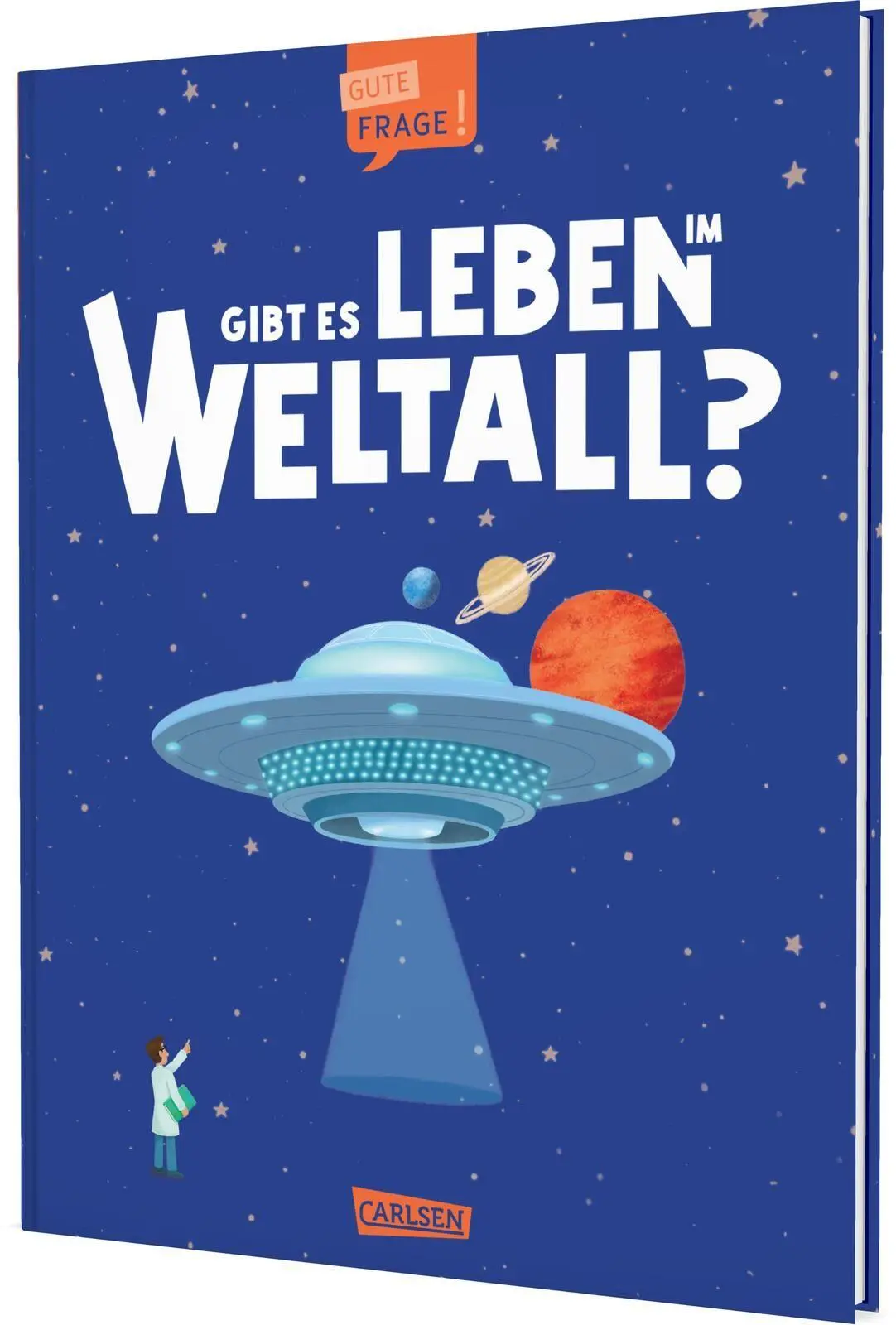 Cover: 9783551256010 | Gibt es Leben im Weltall? (Gute Frage!) | Olivia Watson | Buch | 40 S.