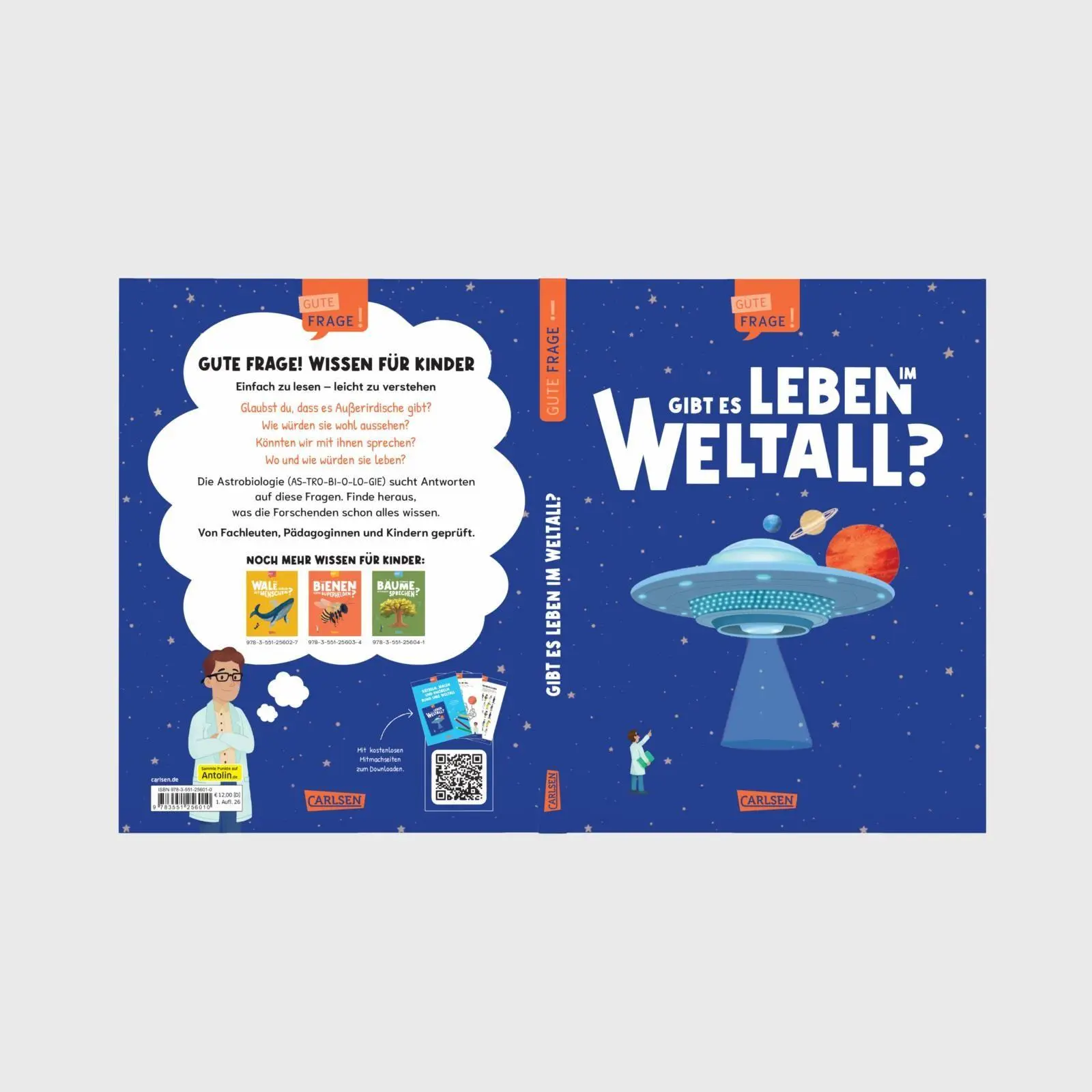 Bild: 9783551256010 | Gibt es Leben im Weltall? (Gute Frage!) | Olivia Watson | Buch | 40 S.