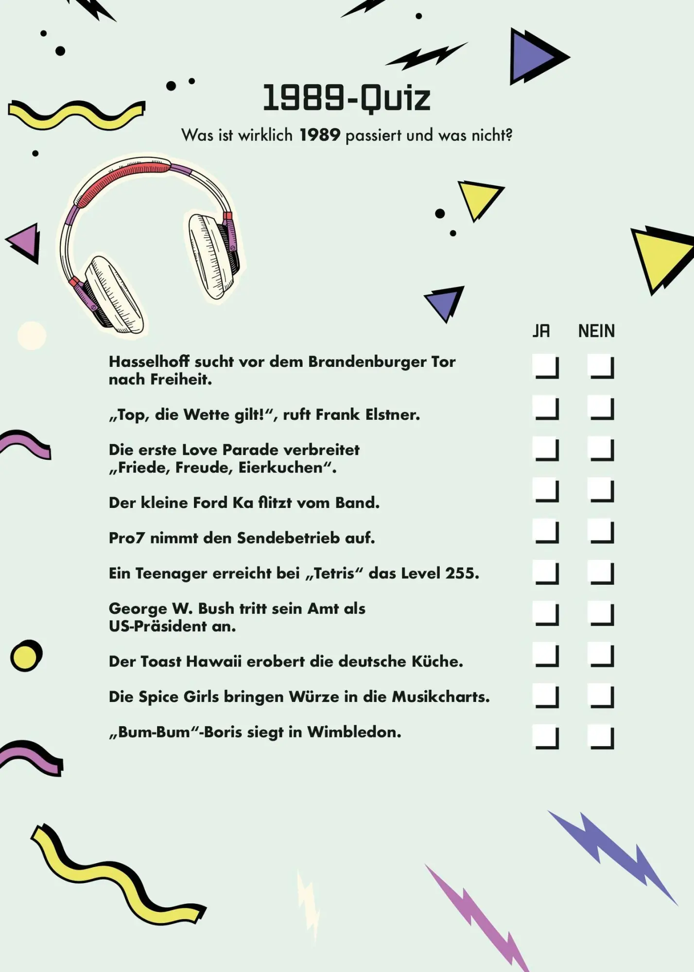 Bild: 9783629016010 | Die bunten 80er | Stefan Heine | Taschenbuch | 104 S. | Deutsch | 2025