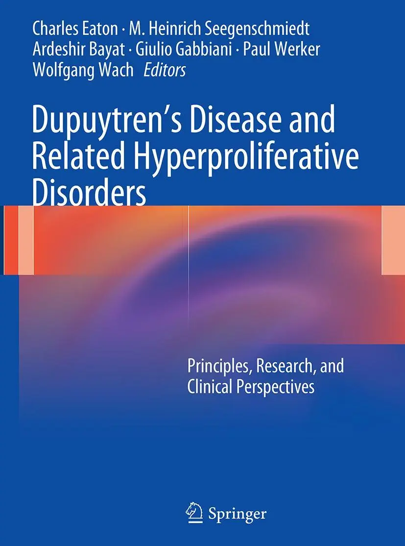 Cover: 9783662506110 | Dupuytren's Disease and Related Hyperproliferative Disorders | Buch