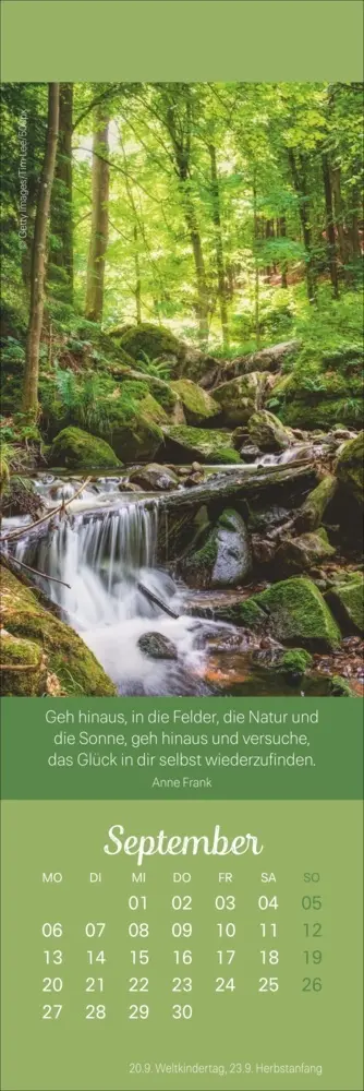 Bild: 9783756416110 | Achtsamkeit Lesezeichen &amp; Kalender 2027 | Kalender | Geblockt | 13 S.