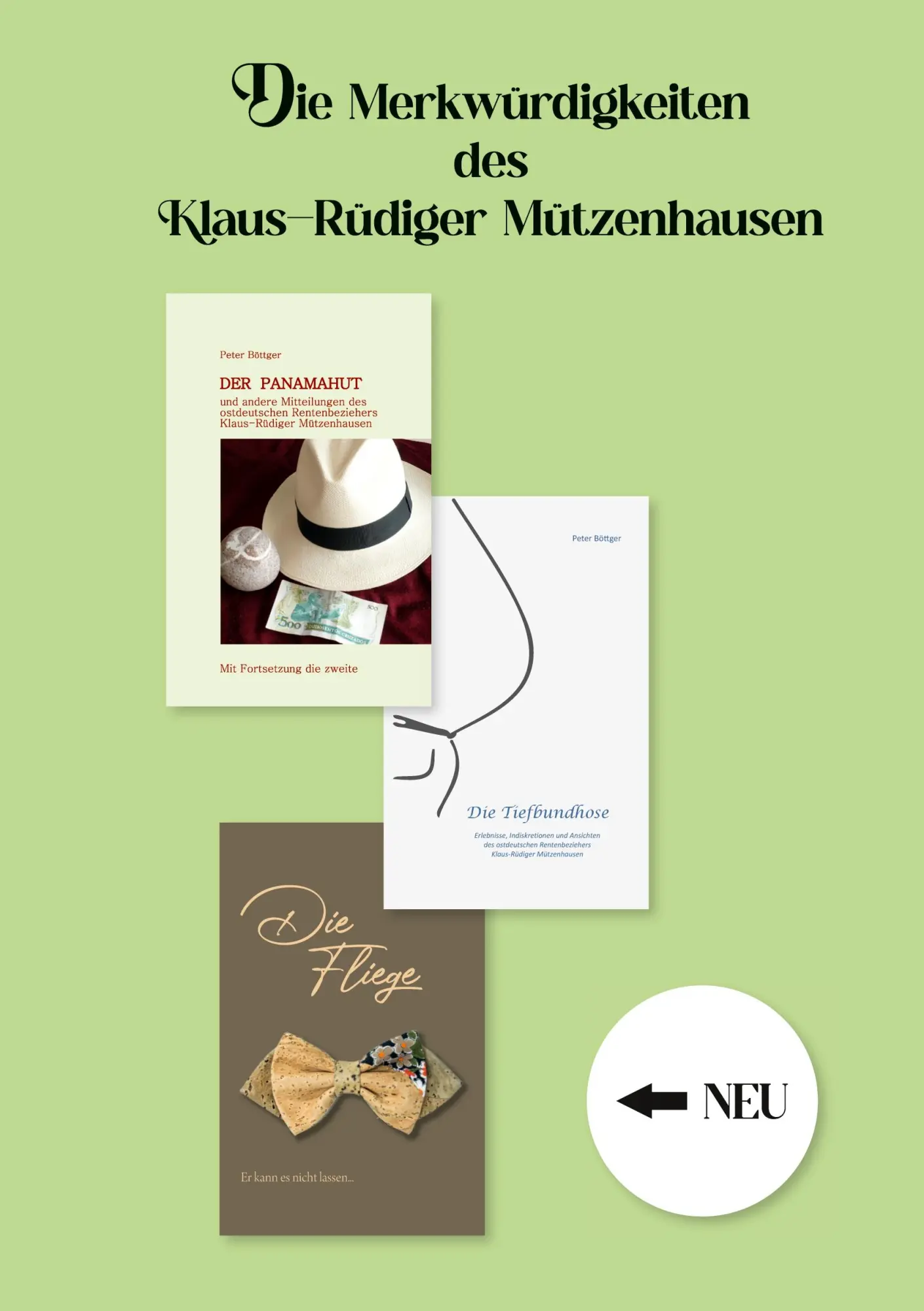 Cover: 9783757886110 | Die Merkwürdigkeiten des Klaus-Rüdiger Mützenhausen | Peter Böttger