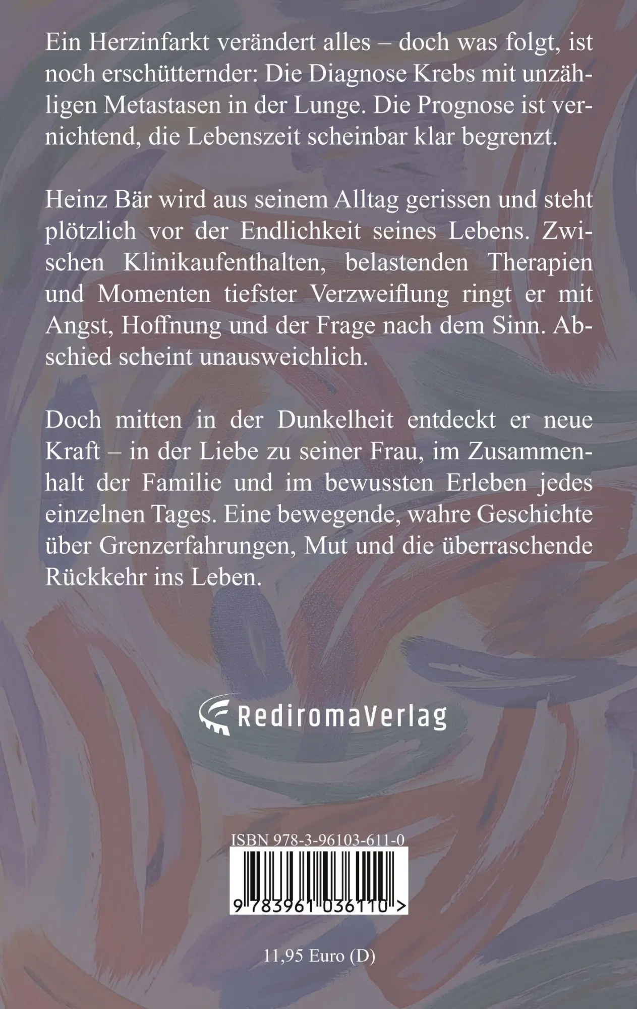 Rückseite: 9783961036110 | Vom Sterbebett zurück ins Leben | Heinz Bär (u. a.) | Taschenbuch