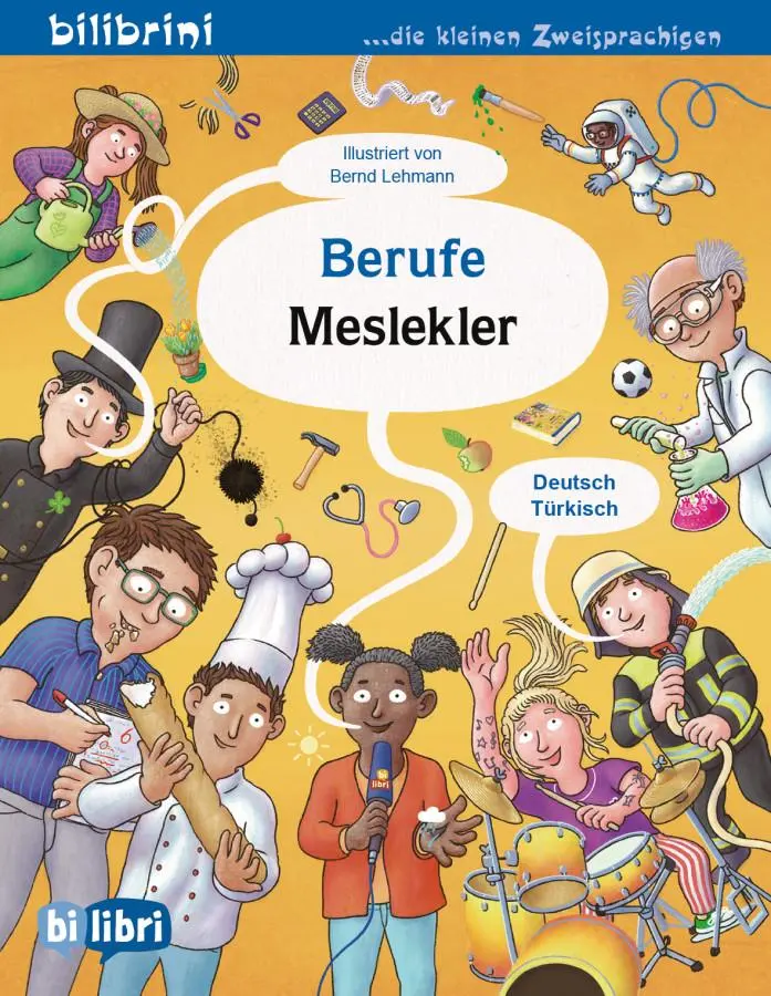 Cover: 9783195696210 | Berufe (Deutsch-Türkisch) | Zweisprachiges Kinderbuch | Bernd Lehmann
