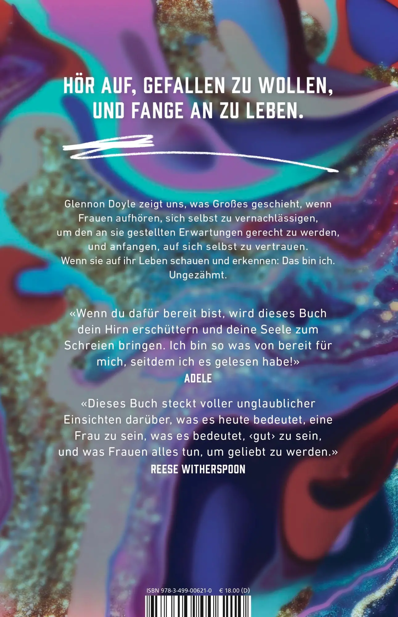 Rückseite: 9783499006210 | Ungezähmt | Glennon Doyle | Taschenbuch | 352 S. | Deutsch | 2020