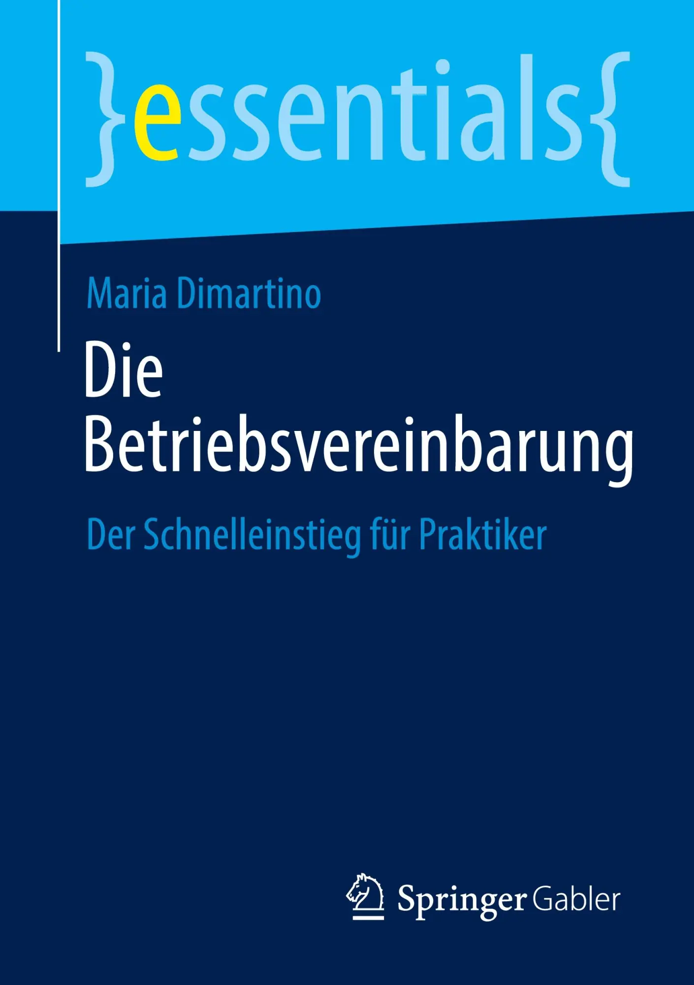 Cover: 9783658496210 | Die Betriebsvereinbarung | Der Schnelleinstieg für Praktiker | Buch