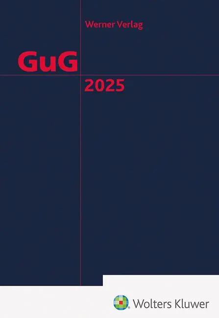 Cover: 9783804156210 | GuG Sachverständigenkalender 2025 | Wolfgang Seitz | Buch | Deutsch