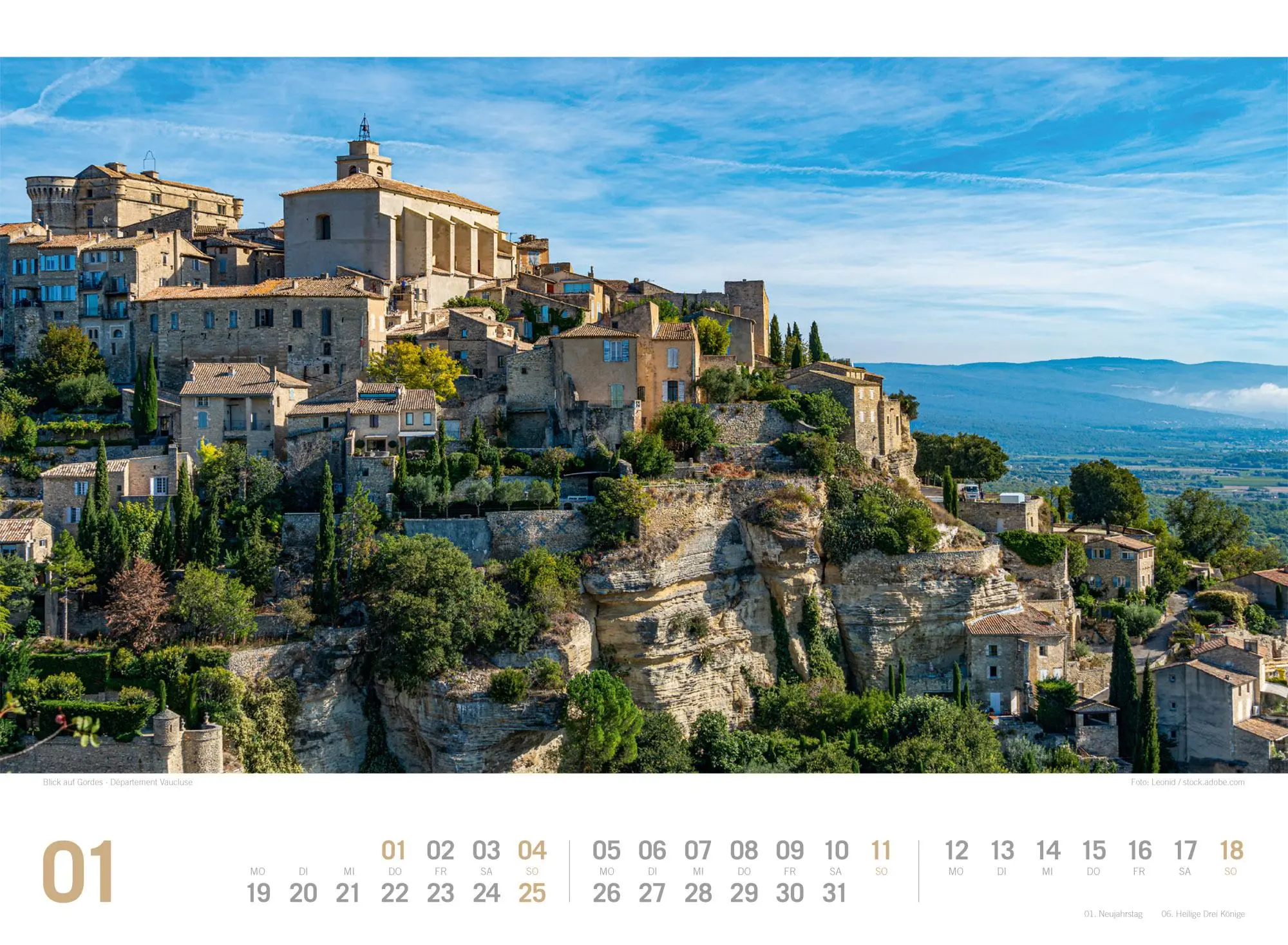 Bild: 9783838436210 | Provence ReiseLust Kalender 2026 von der Cote d'Azur bis in die Alpen