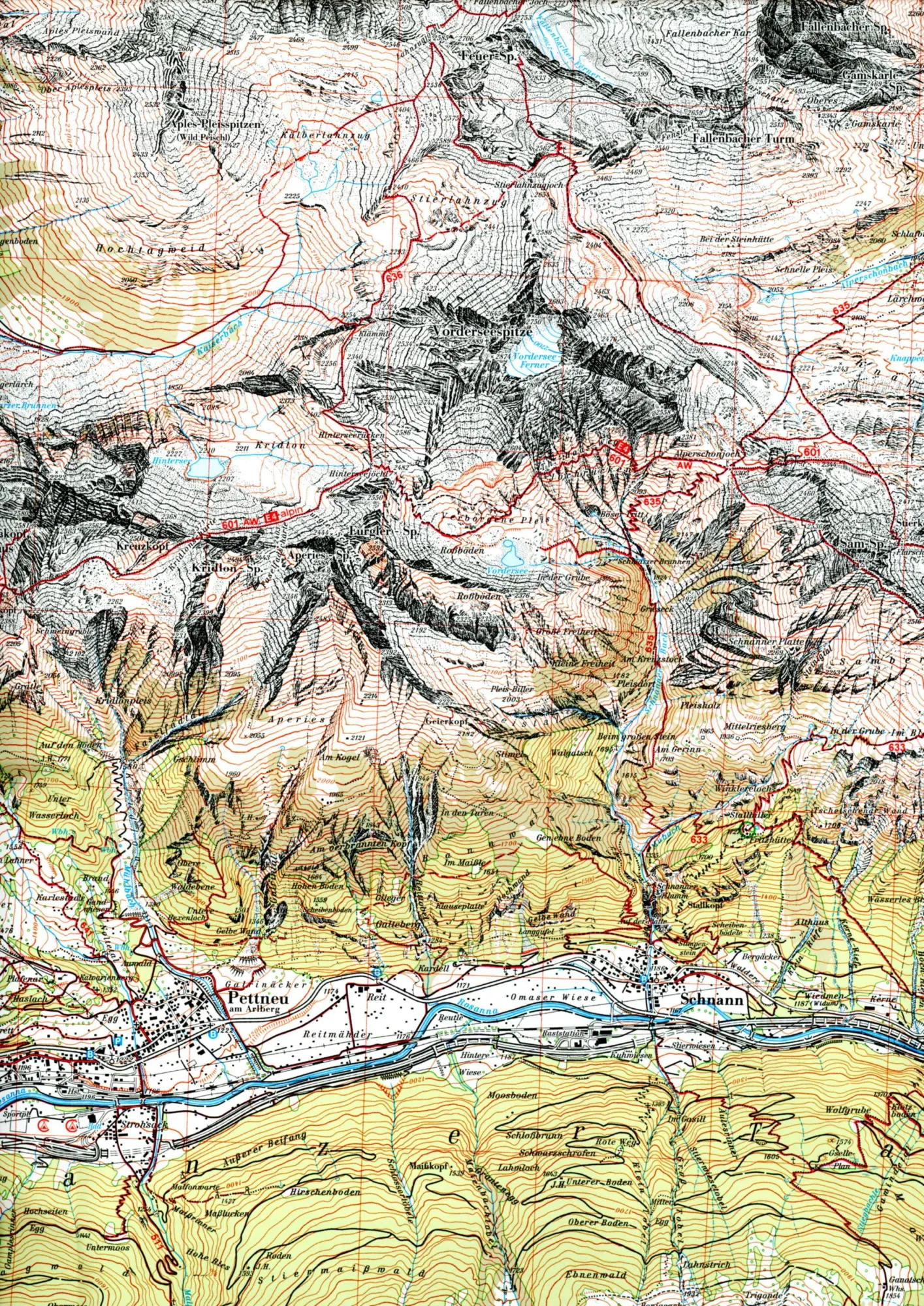 Bild: 9783948256210 | Lechtaler Alpen - Parseierspitze 1:25 000 | (Land-)Karte | Deutsch