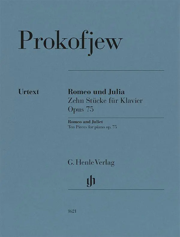 Cover: 9790201816210 | Sergej Prokofjew - Romeo und Julia, Zehn Stücke für Klavier op. 75