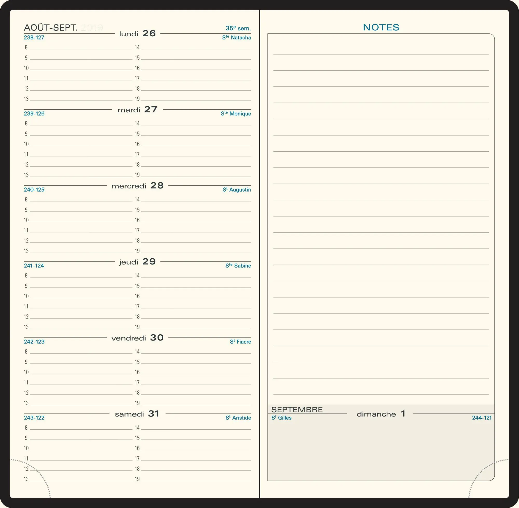 Bild: 3660942066310 | ESPACE 17 Barbara 2027 | Kalender im Taschenformat | Quo Vadis | Buch