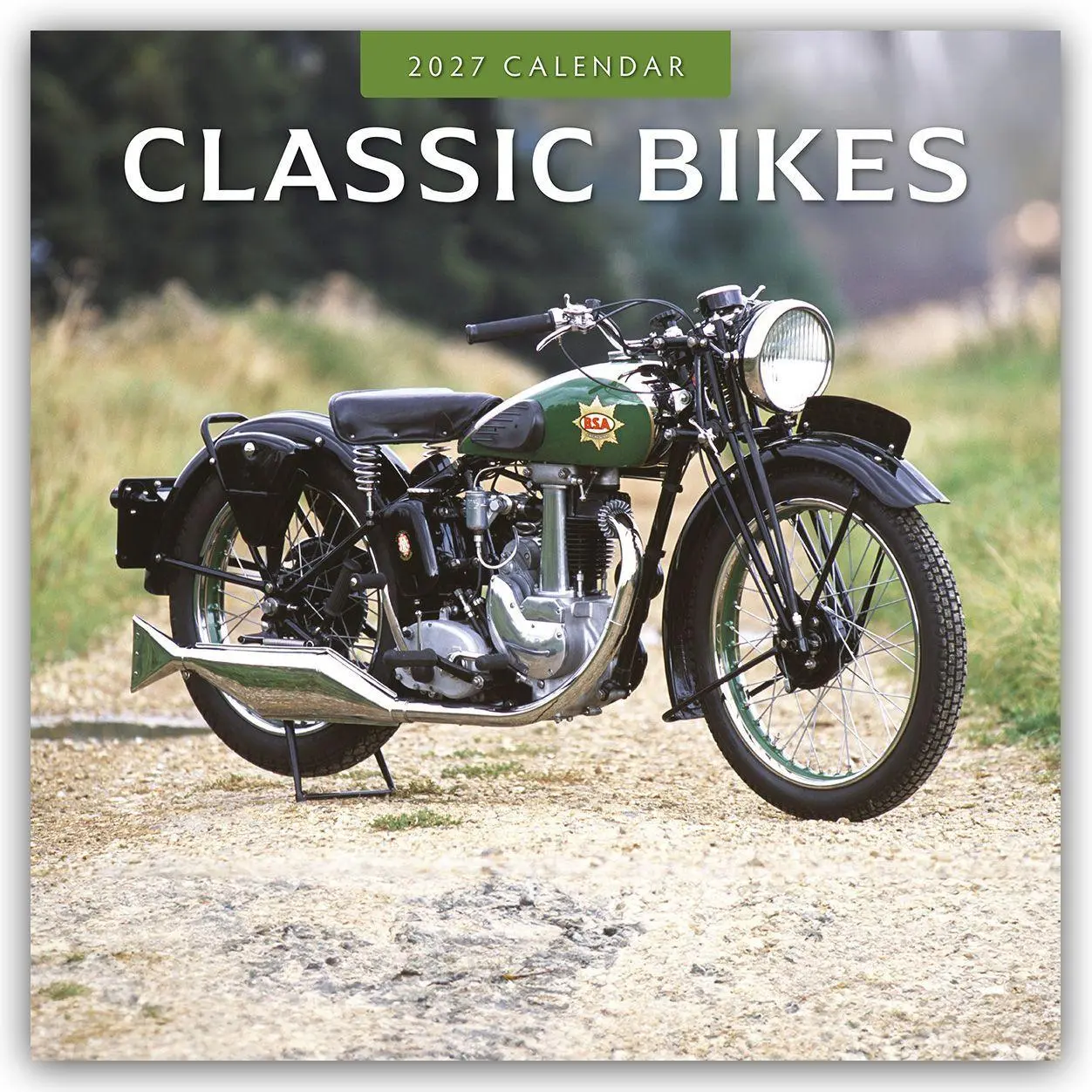 Cover: 9781837016310 | Classic Bikes - Klassische Motorräder 2027 - 16-Monatskalender | Red