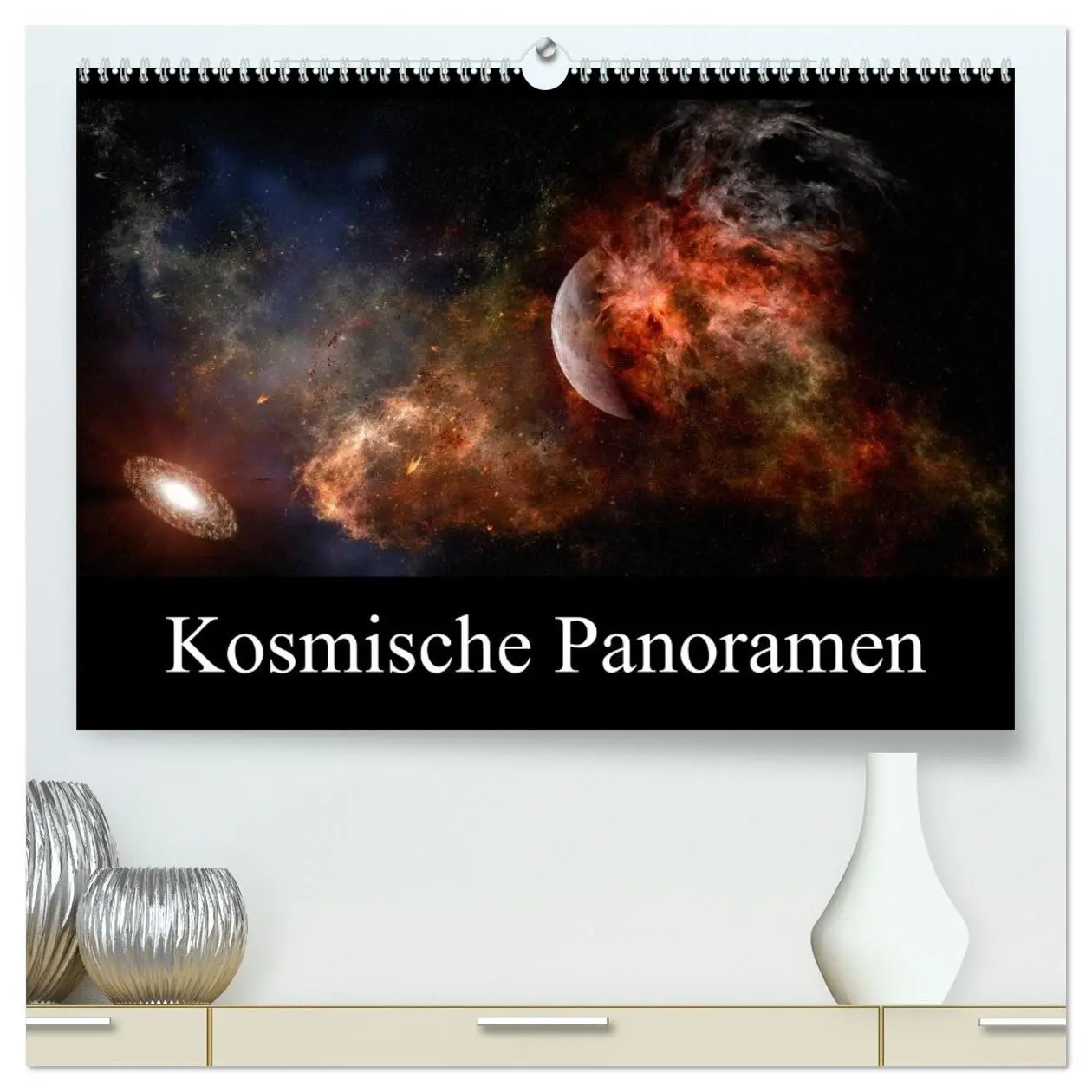 Cover: 9783457966310 | Kosmische Panoramen (hochwertiger Premium Wandkalender 2026 DIN A2...
