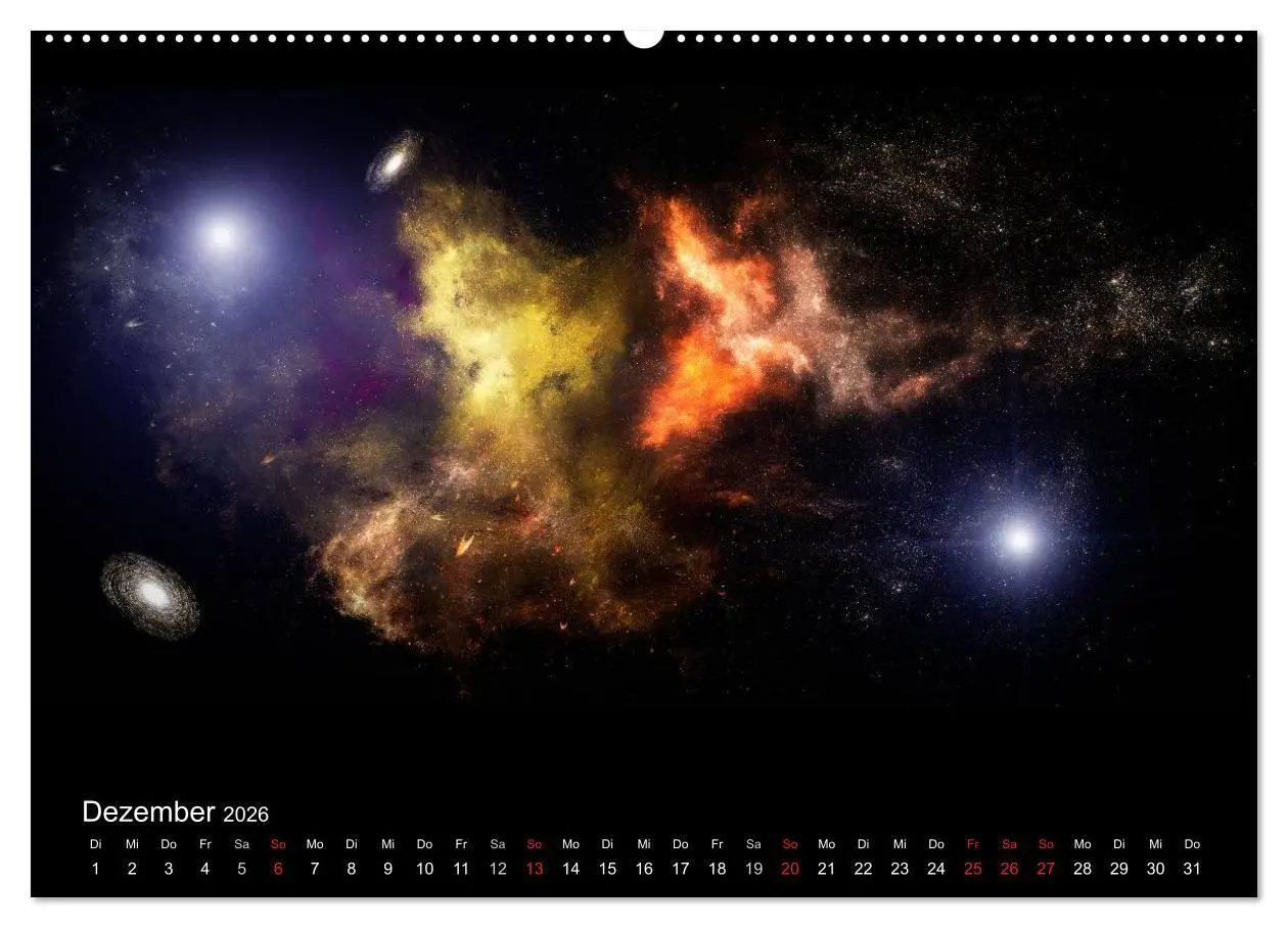 Bild: 9783457966310 | Kosmische Panoramen (hochwertiger Premium Wandkalender 2026 DIN A2...