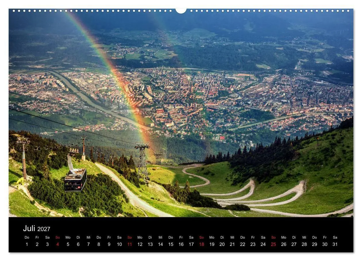 Bild: 9783569696310 | Innsbruck - Capital of the Alps (Wandkalender 2027 DIN A2 quer),...