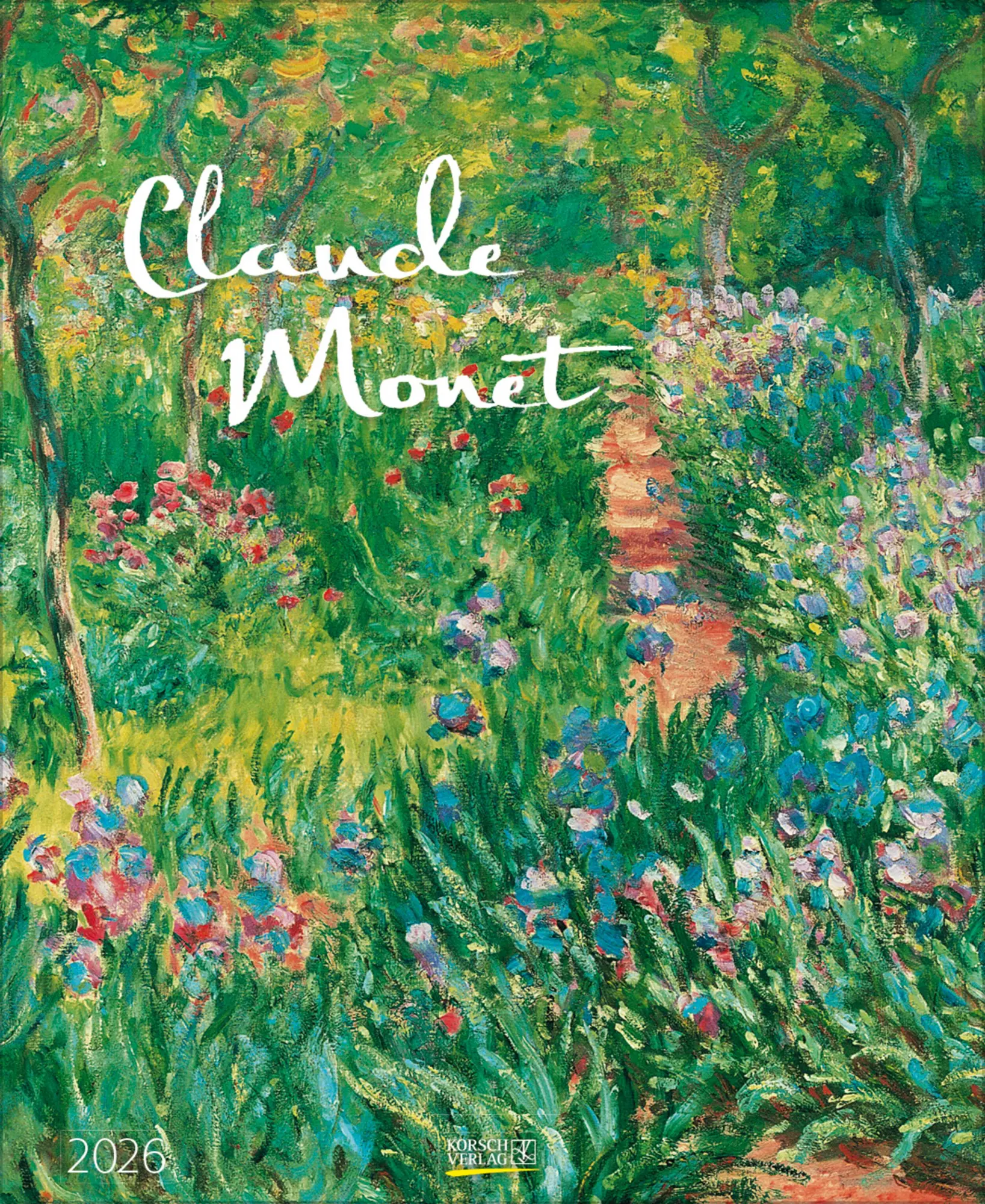 Cover: 9783731886310 | Claude Monet 2026 | Verlag Korsch | Kalender | Spiralbindung | 14 S.