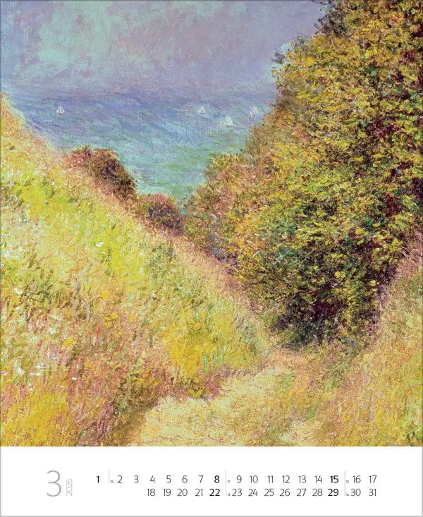 Bild: 9783731886310 | Claude Monet 2026 | Verlag Korsch | Kalender | Spiralbindung | 14 S.