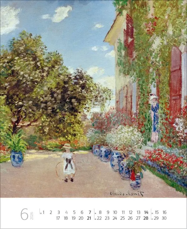 Bild: 9783731886310 | Claude Monet 2026 | Verlag Korsch | Kalender | Spiralbindung | 14 S.