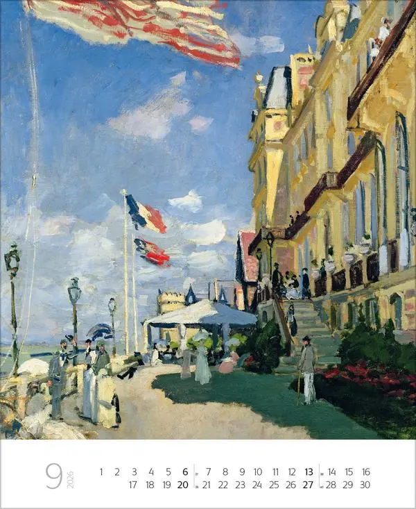 Bild: 9783731886310 | Claude Monet 2026 | Verlag Korsch | Kalender | Spiralbindung | 14 S.