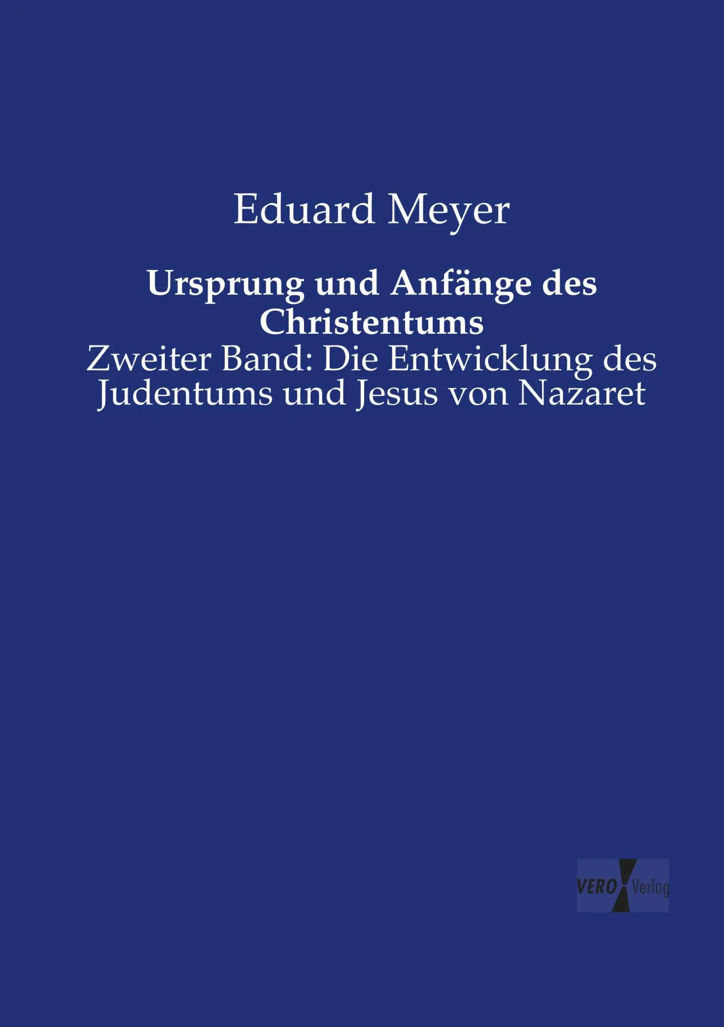 Cover: 9783737206310 | Ursprung und Anfänge des Christentums | Eduard Meyer | Taschenbuch