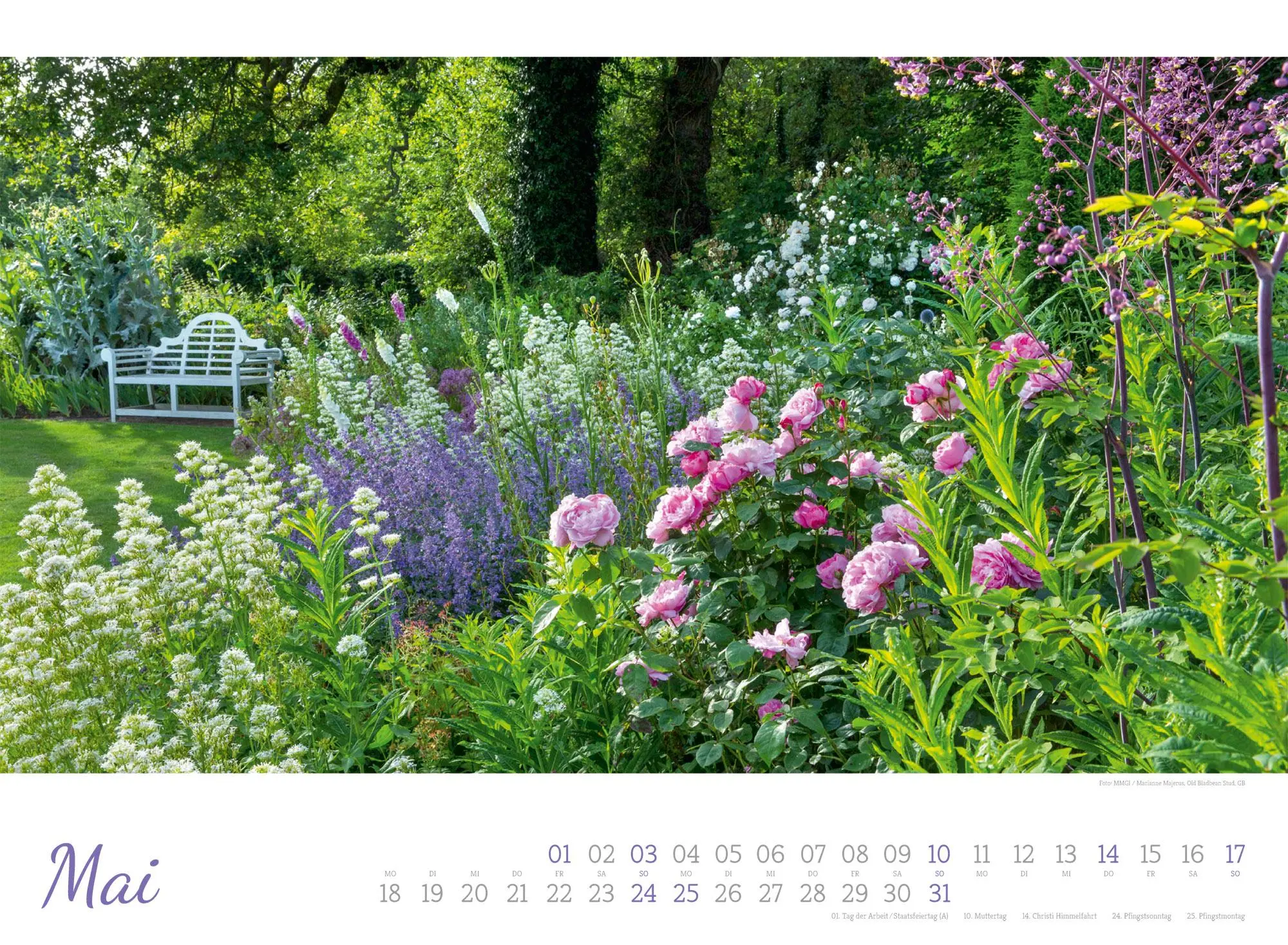 Bild: 9783838426310 | Zauberhafte Landgärten Kalender 2026 | Ackermann Kunstverlag GmbH