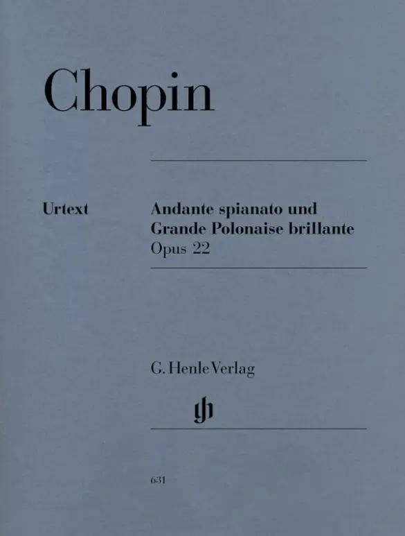Cover: 9790201806310 | Chopin, Frédéric - Andante spianato und Grande Polonaise brillante...