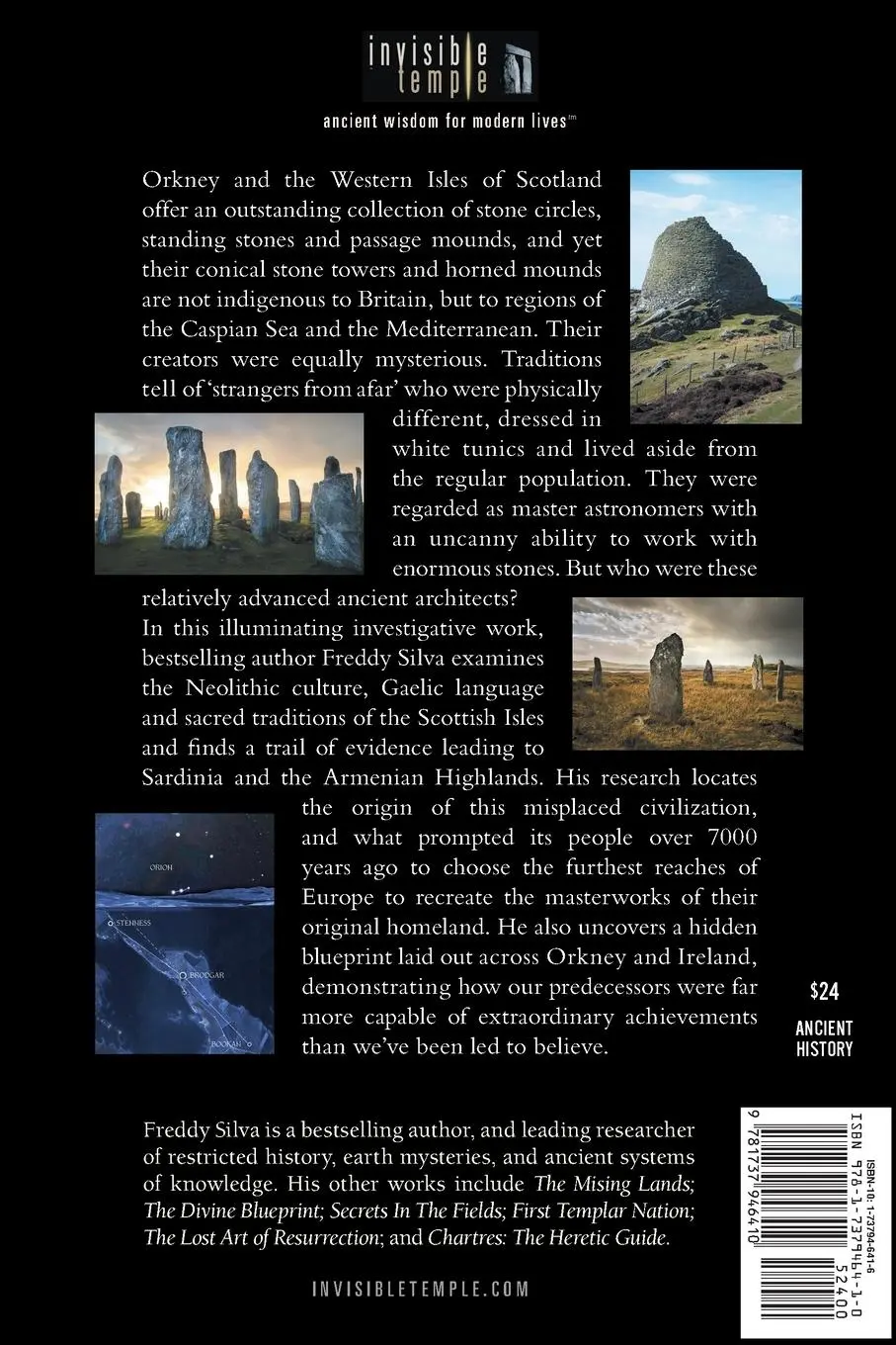 Rückseite: 9781737946410 | Scotland's Hidden Sacred Past | Freddy Silva | Taschenbuch | Englisch