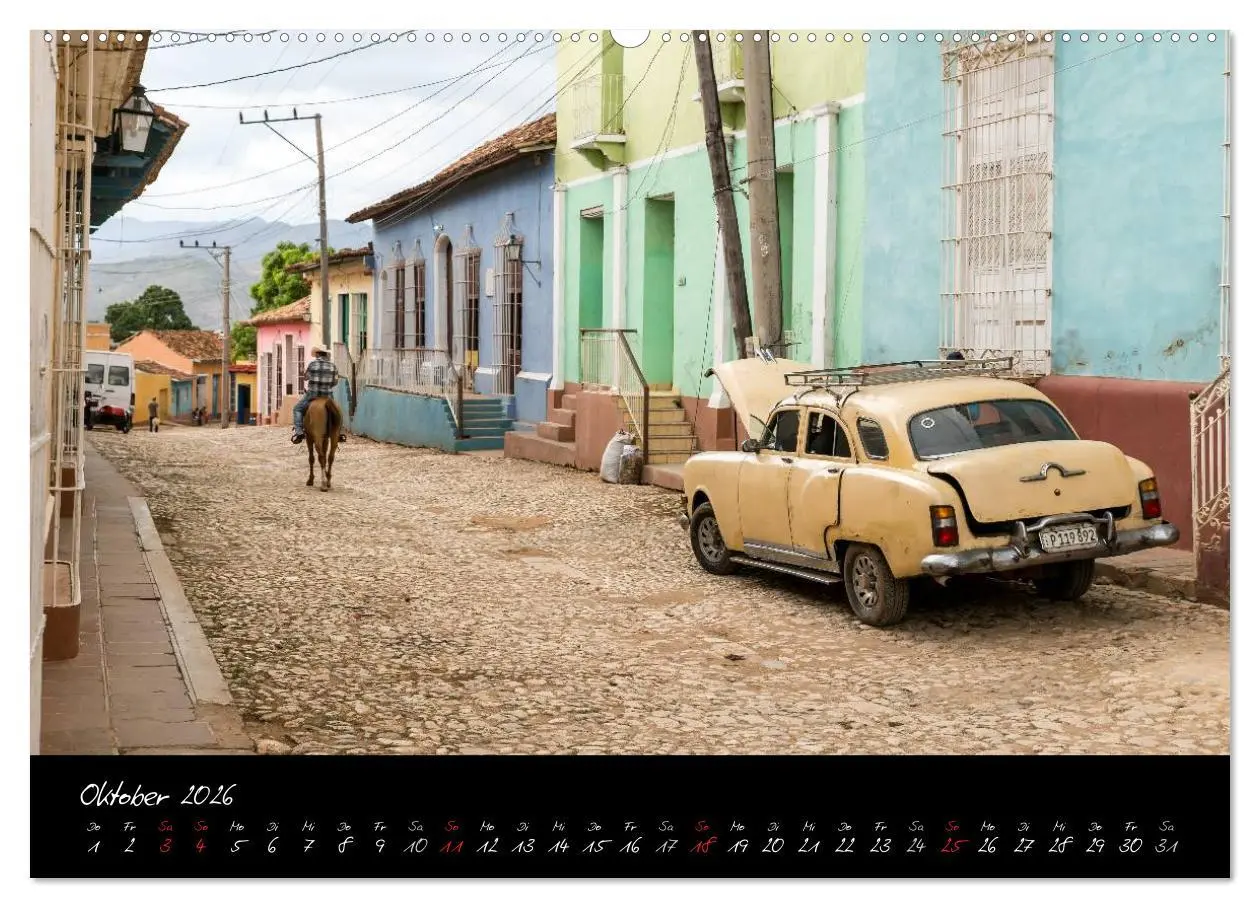 Bild: 9783516046410 | Kubas Klassische Automobile 2026 (hochwertiger Premium Wandkalender...