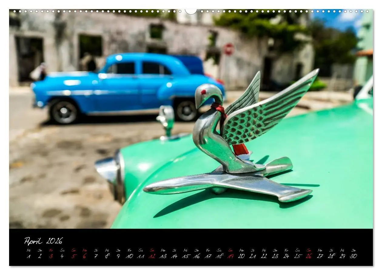 Bild: 9783516046410 | Kubas Klassische Automobile 2026 (hochwertiger Premium Wandkalender...