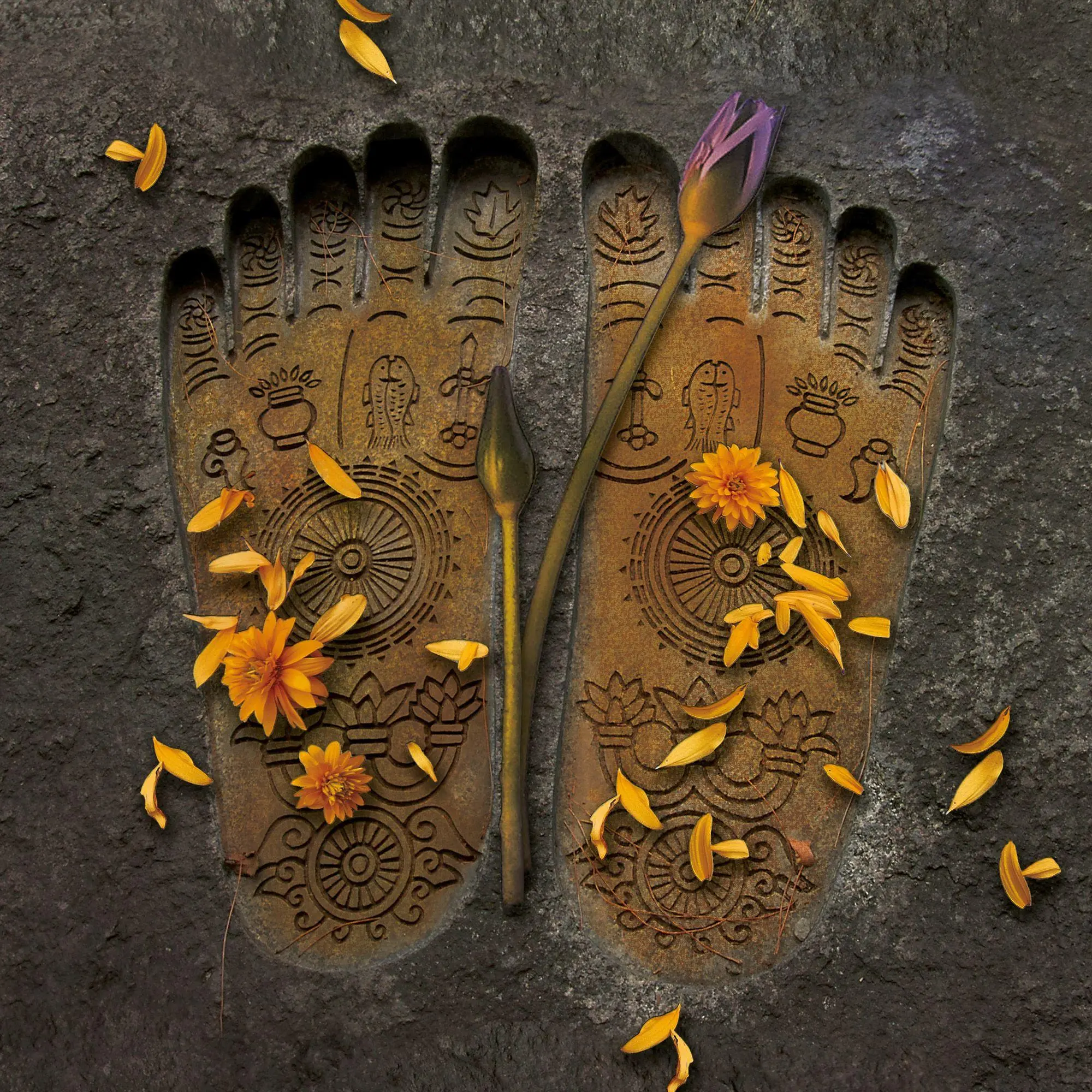 Bild: 9783959296410 | Buddha's Footprints 2027 | Kalender 2027 | Kalender | 28 S. | Deutsch