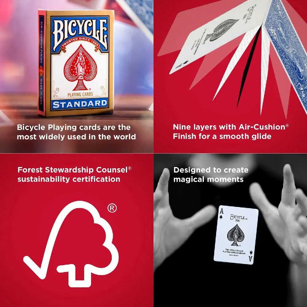 Bild: 73854016510 | Bicycle Gold Standard (Rot &amp; Blau) | Company | Spiel | 22580000 | 2015