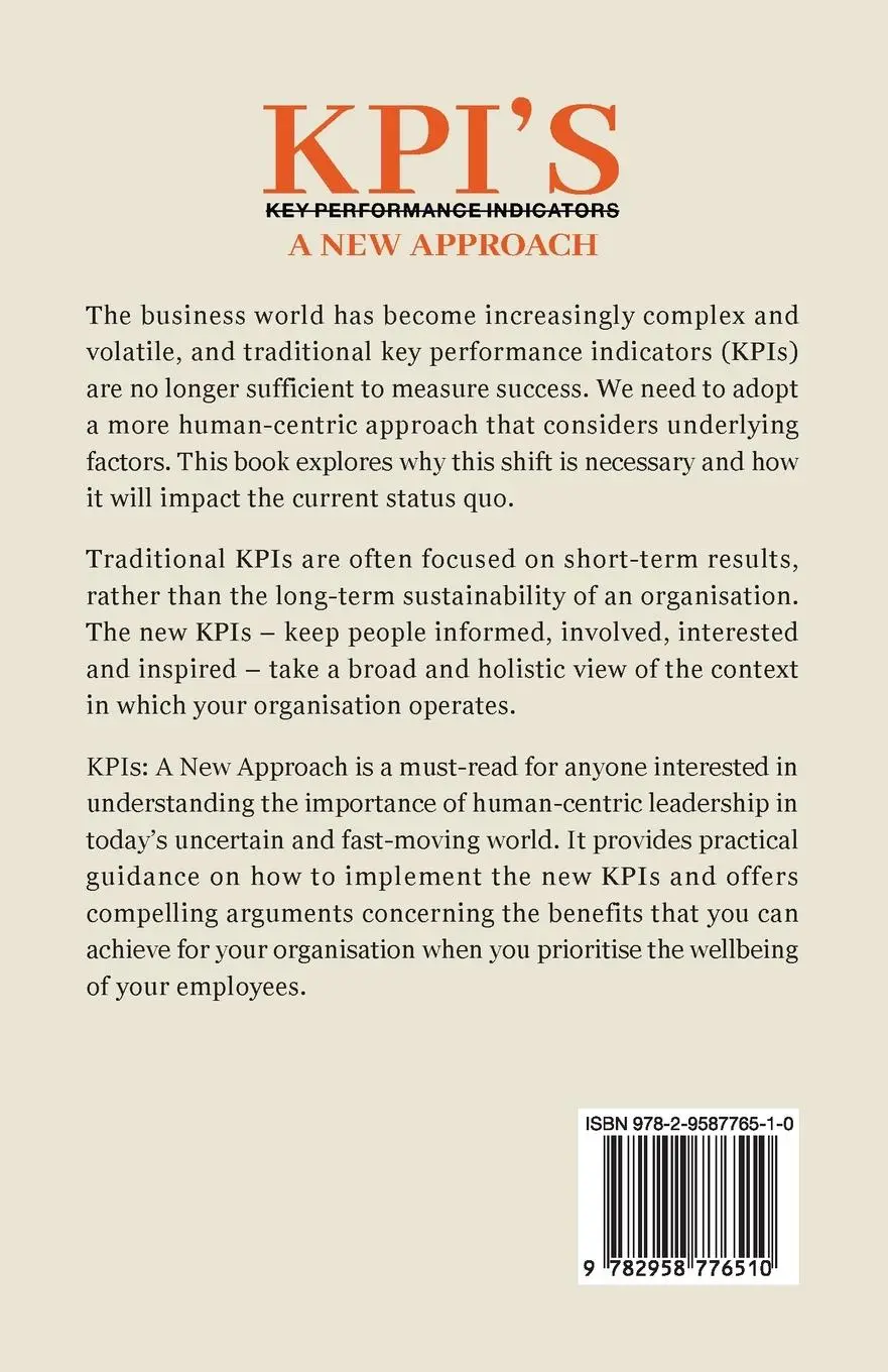 Rückseite: 9782958776510 | KPIs A New Approach | Robertson Hunter Stewart | Taschenbuch | 2023