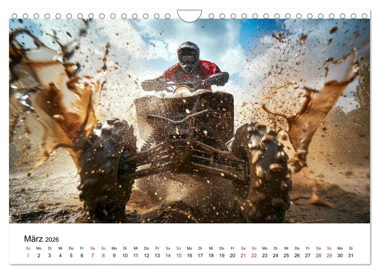 Bild: 9783457326510 | Quad Erlebnisse (Wandkalender 2026 DIN A4 quer), CALVENDO...