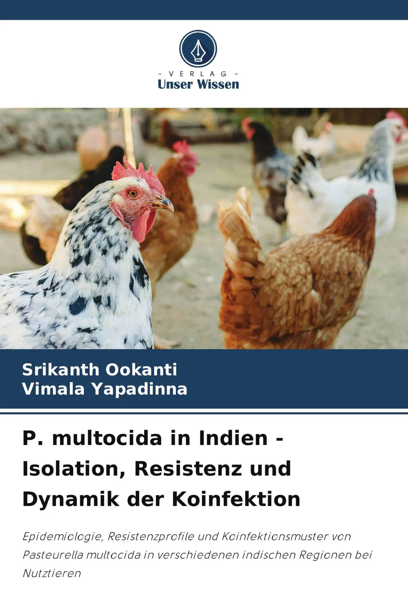 Cover: 9786209836510 | P. multocida in Indien - Isolation, Resistenz und Dynamik der...