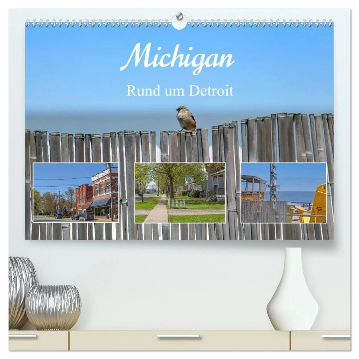 Cover: 9783457316610 | Michigan - Rund um Detroit (hochwertiger Premium Wandkalender 2026...