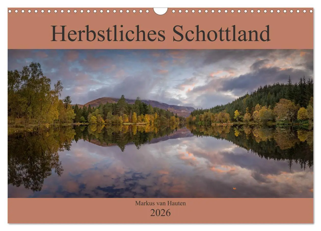 Cover: 9783457936610 | Herbstliches Schottland (Wandkalender 2026 DIN A3 quer), CALVENDO...