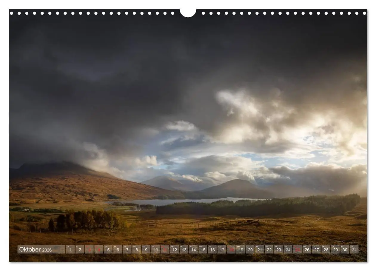 Bild: 9783457936610 | Herbstliches Schottland (Wandkalender 2026 DIN A3 quer), CALVENDO...