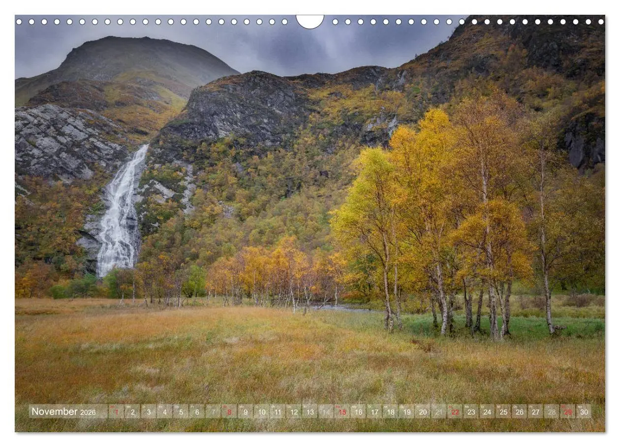 Bild: 9783457936610 | Herbstliches Schottland (Wandkalender 2026 DIN A3 quer), CALVENDO...