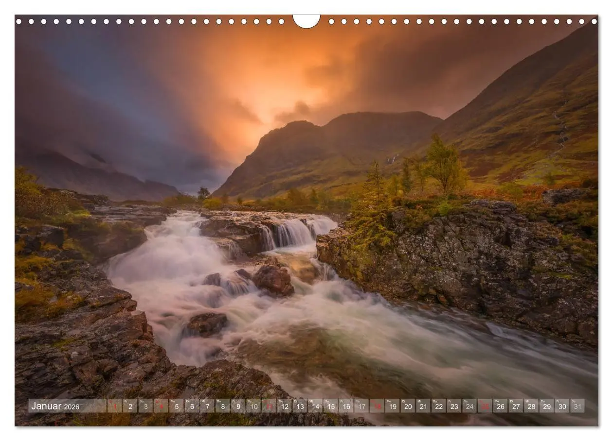 Bild: 9783457936610 | Herbstliches Schottland (Wandkalender 2026 DIN A3 quer), CALVENDO...