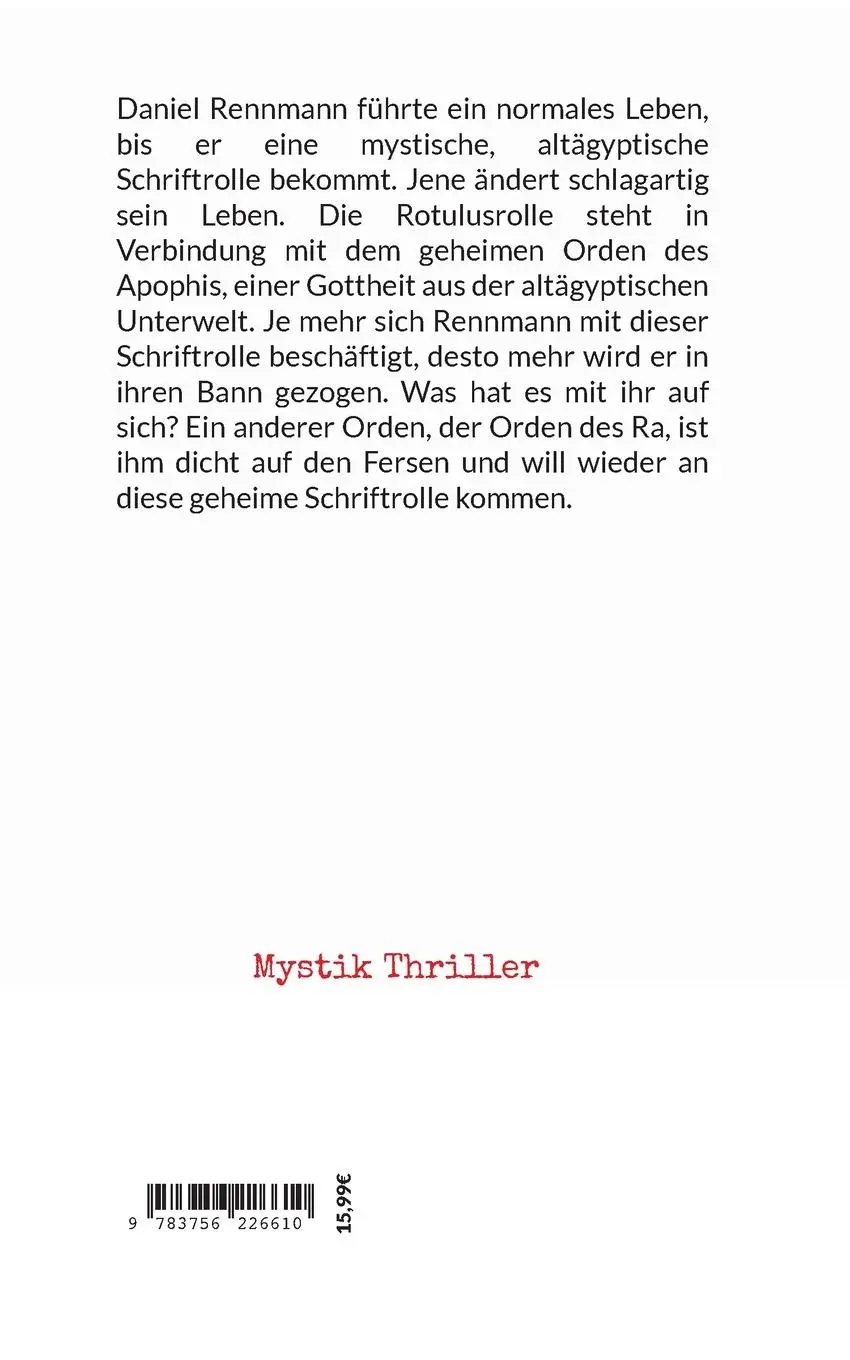 Rückseite: 9783756226610 | Schlangenkult | Dominik Montag | Taschenbuch | Paperback | 432 S.