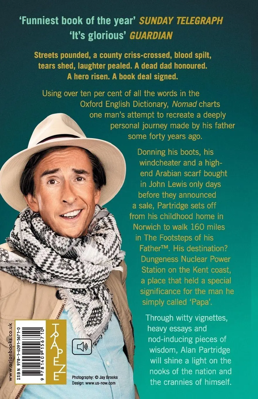 Rückseite: 9781409156710 | Alan Partridge: Nomad | Alan Partridge | Taschenbuch | Alan Partridge