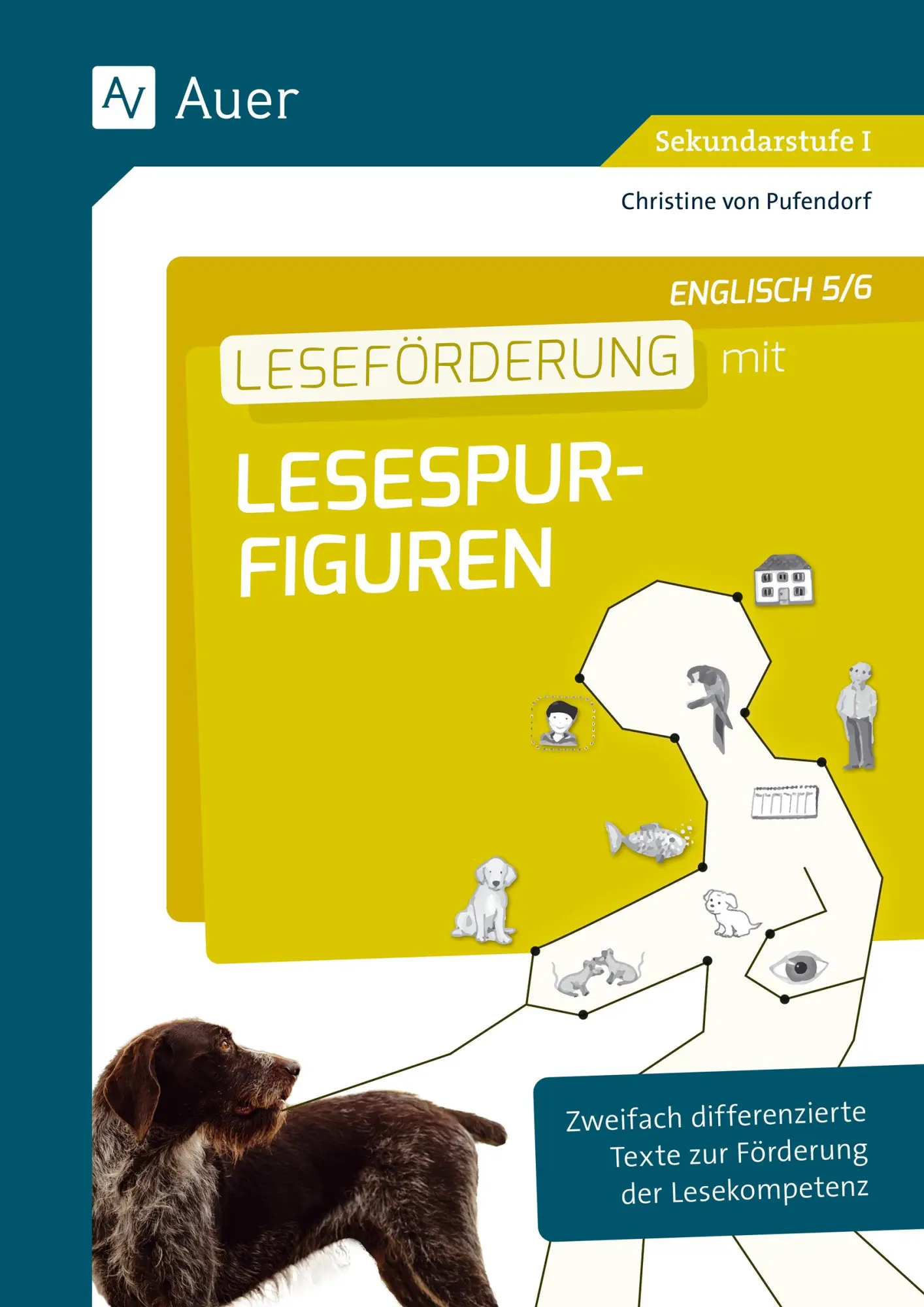 Cover: 9783403086710 | Leseförderung mit Lesespurfiguren Englisch 5-6 | Pufendorf | Broschüre