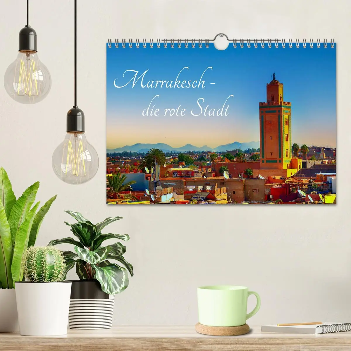 Bild: 9783516636710 | Marrakesch die rote Stadt (Wandkalender 2026 DIN A4 quer), CALVENDO...